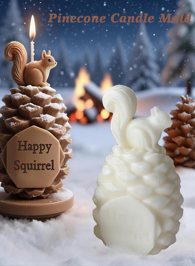 BdelrinQue Candle Mould Silicone,Christmas Candle Moulds,Christmas Tree Candle Mould, DIY Silicone Mold Suitable for Candles, Soap, Baking, Festival Decoration, Easy Demoulding - Image 3